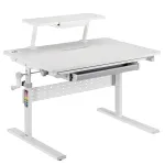Ergo Office vaiki&scaron;kas ergonomi&scaron;kas stalas ER-483 &ndash; auk&scaron;čio reguliavimo kompakti&scaron;kas dizainas
