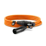 R&Oslash;DE XLR3M-O garso laidas 3 m XLR oranžinis Vyri&scaron;kas&ndash;Moteri&scaron;kas