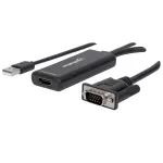 VGA ir USB-A į HDMI keitiklis Manhattan 152426