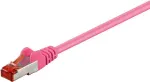 Microconnect SSTP620PI tinklo kabelis 20 m Cat6 S/FTP (S-STP) rožinis