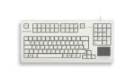 CHERRY TouchBoard G80-1190 klaviatūra Universal USB QWERTZ Voki&scaron;ka Pilka