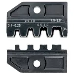 Crimping Die Knipex 97 49 04 neizoliuotų ki&scaron;tukinių jungčių presavimo įtvaras