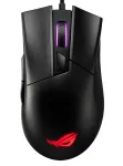 Pelė ASUS ROG Gladius II Core, žaidimų, laidas, USB Type-A, optinė, 6200 DPI, juoda