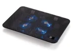 Conceptronic THANA au&scaron;inimo padėklas ne&scaron;iojamam kompiuteriui, tinka iki 15,6 colio, 4 ventiliatoriai