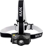 Priekinė &scaron;viesa KASK WLA00002-240 KL-2 240 &ndash; LED &scaron;almo žibintas be rankų, juoda/balta