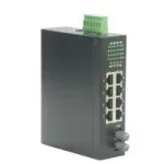 Tinklo jungiklis ROLINE Industrial Switch 7x RJ-45 1x ST nevaldomas, full duplex