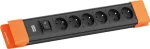 Bachmann CONNECTUS 6xUTE 1x jungiklis 2,0 m CEE7/7 Juoda/Oranžinė (BM005937)