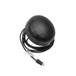 Poynting A-PUCK-0001-V2-01 juoda 5G/LTE SISO antena su SMA (M) jungtimi ir 2 m kabeliu, 6 dBi, skirta transporto priemonėms / jūrų reikmėms, PUCK-1