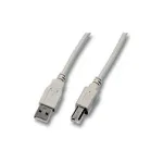 EFB-Elektronik USB 2.0 jungiamasis kabelis A-B, 1,8 m, pilkas, Classic (K5255.1,8)