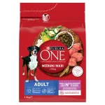 PURINA ONE MED/MAX suaugusiems &scaron;unims ėriena ir ryžiai 2,5 kg
