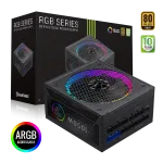 Gamemax RGB 1050G 1050 W maitinimo blokas, 80 PLUS Gold, pilnai modulinis