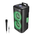 Denver TSP-353 ne&scaron;iojamas Bluetooth garsiakalbis su LED ap&scaron;vietimu