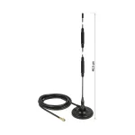 Delock 12432 GSM antena, SMA ki&scaron;tukas, 7 dBi, daugiakryptė, magnetinis pagrindas, RG-58 3 m, lauko, juoda