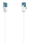 Hama Flexi-Slim tinklo kabelis baltas 1,5 m Cat6a U/UTP