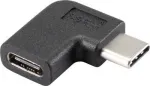 Renkforce USB 3.1 (Gen 2) adapteris [1x USB-C&trade; ki&scaron;tukas - 1x USB-C&trade; lizdas] 90&deg; į de&scaron;inę lenktas (RF-4410232)