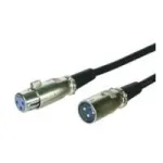 Wentronic Goobay XLR kabelis, XLR ki&scaron;tukas &ndash; XLR lizdas, 6 m, juodas