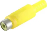 Laidinė jungtis RCA geltona ShiverPeaks BS51500-Y