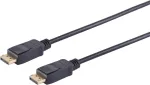 DisplayPort kabelis ShiverPeaks 77495, 20 kontaktų, 5 m ilgio