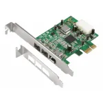 FireWire PCIe pagrindinės plok&scaron;tės adapteris Dawicontrol DC-FW800
