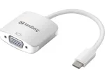 Sandberg USB-C į VGA Link, USB Type-C, VGA (D-Sub), vyri&scaron;kas, moteri&scaron;kas, 1920 x 1080 (HD 1080), 2048 x 1152, 1080p