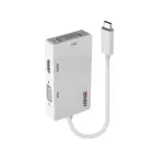 Lindy USB Type C į Trigubą Ekraną Konverteris, 3840 x 2160 pikselių