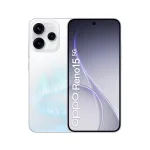 OPPO Reno15 5G 16,7 cm (6,59 colio) Dual SIM Android 16.0 USB Type-C 8 GB 512 GB 6500 mAh Baltas