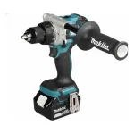 Makita DDF492RG3J 18V be&scaron;epetėlis akumuliatorinis gręžtuvas-suktuvas su 3x 6,0 Ah baterijomis, įkrovikliu ir Makpac dėklu