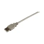 EFB-Elektronik USB 2.0 kabelis A-A, Ki&scaron;tukas-Ki&scaron;tukas, 1,0 m, Pilkas, Classic