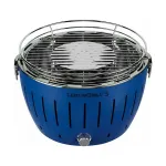 LotusGrill G280 ne&scaron;iojama anglinė kepsninė su bedūme technologija, mėlyna