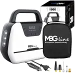 MBG Line 1866 oro kompresorius, 10 bar, 35 l/min, 12V DC / 230V AC, skaitmeninis manometras