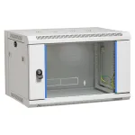EFB Elektronik 19 inch 21U sieninis spintos korpusas Flat Pack, 600x600x1040mm, RAL7035 &scaron;viesiai pilka, plienas, stiklinės durys, užrakinamas, 60 kg apkrova, IP20