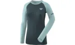 SALEWA Women's Dynafit Alpine Pro L/S Tee - Cloud Blue, Size L