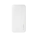 Wozinsky WPBWE1 10000 mAh i&scaron;orinis akumuliatorius su 2 USB lizdais, baltos spalvos