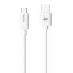 USB kabelis Silicon Power Boost Link PVC LK10AC 1m USB-A USB-C baltas