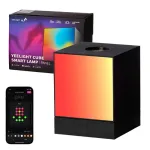 Žaidimų &scaron;viesos panelė Yeelight Smart Cube Light Panel su baze (YLFWD-0009), Wi-Fi/Bluetooth
