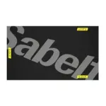 SABELT SIM RACING Sabelt Sim Floor Mat, 170 &times; 100 cm, Anti-slip, Black