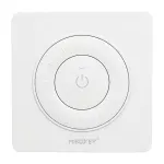 Miboxer K3P-W 2.4GHz LED nuotolinio valdymo pultas su sukamuoju ratuku, dvigubos baltos CCT, apvaliais kampais, baltas