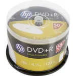 Verbatim DVD+R HP Inkjet-Printable Spindle (50 Discs) 16x 4.7GB AZO