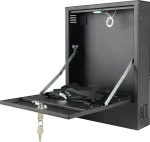 Pulsar AWO528 DVR korpusas, plieninis, juodas, montuojamas ant sienos