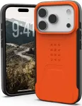 UAG Civilian MagSafe dėklas, skirtas iPhone 17 Pro, oranžinės spalvos