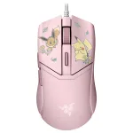 Razer Cobra &ndash; Pikachu & Eevee Edition laidinis žaidimų pelė, 8500 DPI optinis jutiklis, Chroma RGB ap&scaron;vietimas, 6 programuojami mygtukai, simetri&scaron;ka de&scaron;inei rankai