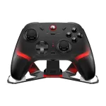 GameSir Cyclone 2 Tri-Mode belaidis žaidimų valdiklis su Hall Effect svirtimis ir trigeriais, RGB ap&scaron;vietimu, programuojamais galiniais mygtukais, 6 a&scaron;ių giroskopu, 20h baterija &ndash; juoda