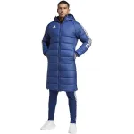 adidas vyri&scaron;ka Tiro 24 ilga pamink&scaron;tinta striukė Team Navy Blue 2 / White, dydis M