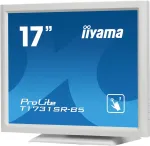 Iiyama ProLite T1731SR-W5 17 colių SXGA 5:4 5 laidų varžinis liečiamasis LED monitorius, juodas