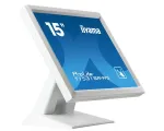 Iiyama ProLite T1531SR-W5 15 colių XGA 4:3 5 laidų varžinis jutiklinis LED monitorius, baltas