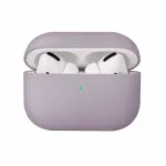 UNIQ Lino silikoninis dėklas, skirtas AirPods Pro, levandų spalvos