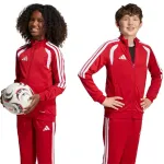adidas Tiro 26 League Training vaiki&scaron;ka sportinė striukė, raudona, JY7200, 116cm