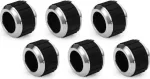 Alphacool Apex Grip HardTube 16mm G1/4 chromuoti suspaudimo jungiamieji elementai, 6 vnt. rinkinys 14930