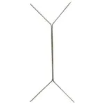 ELBA dvigubų kai&scaron;čių segtukas dokumentams, žalvarinės spalvos lakuotas metalas, 160 mm 09802