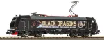 PIKO 57877 H0 elektrinis lokomotyvas 185 329 Black Dragons VI